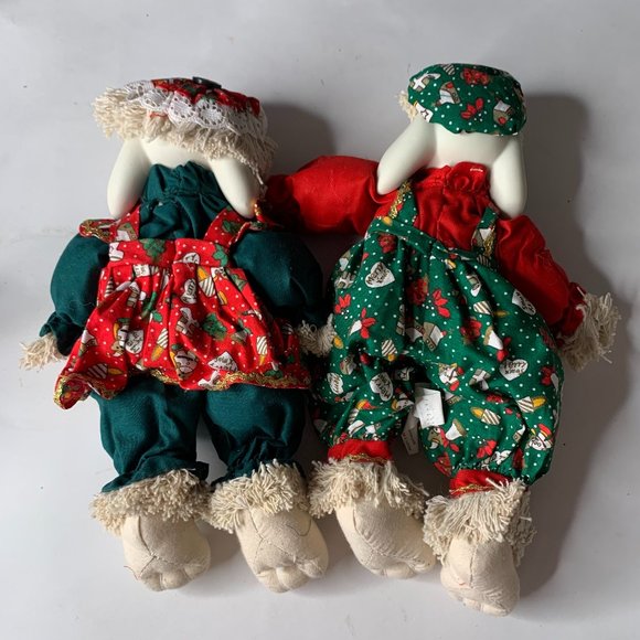 VINTAGE HOUSE OF LLOYDS CHRISTMAS AROUND THE WORLD HIP & HOP Bunny set - Picture 7 of 8